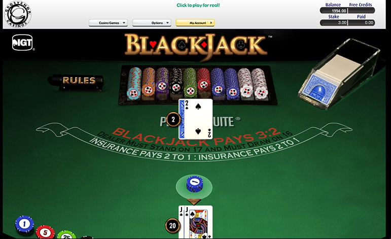 Grosvenor Casino Blackjack
