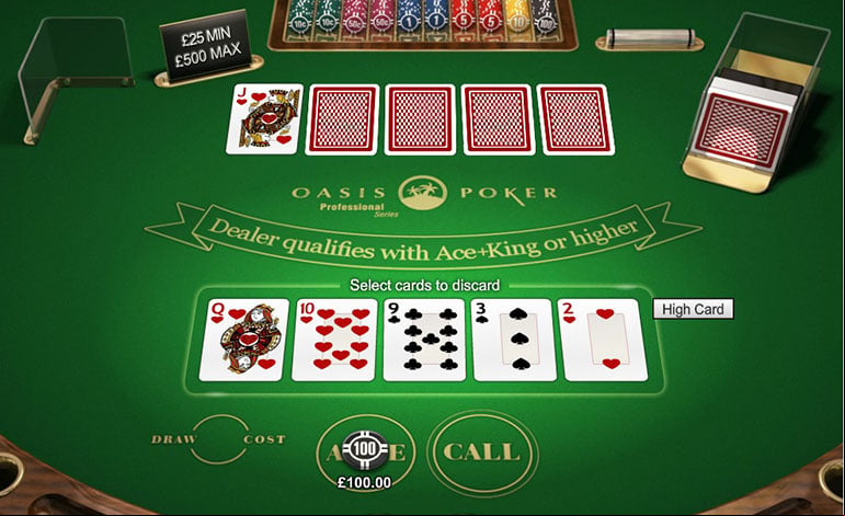 Intercasino Oasis Poker Table